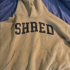 Women's Tan Hoodie Sweater